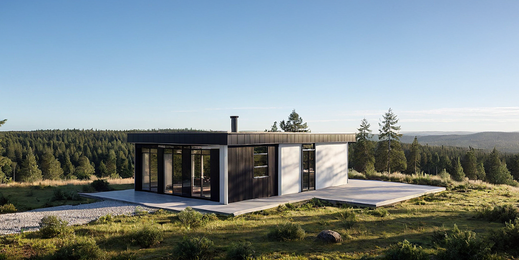 Evo Natura 72 – Tek Katlı Modern Kompakt Konut